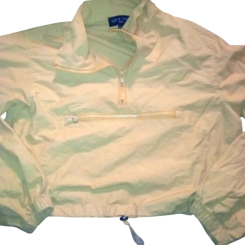 Love Tree Yellow Pullover Jacket